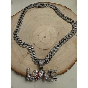 Silver Plated Love Necklace